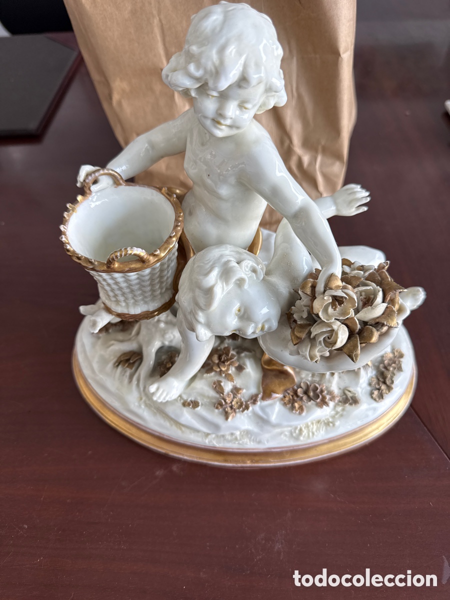 Vintage: Figura de porcelana Capodimonte