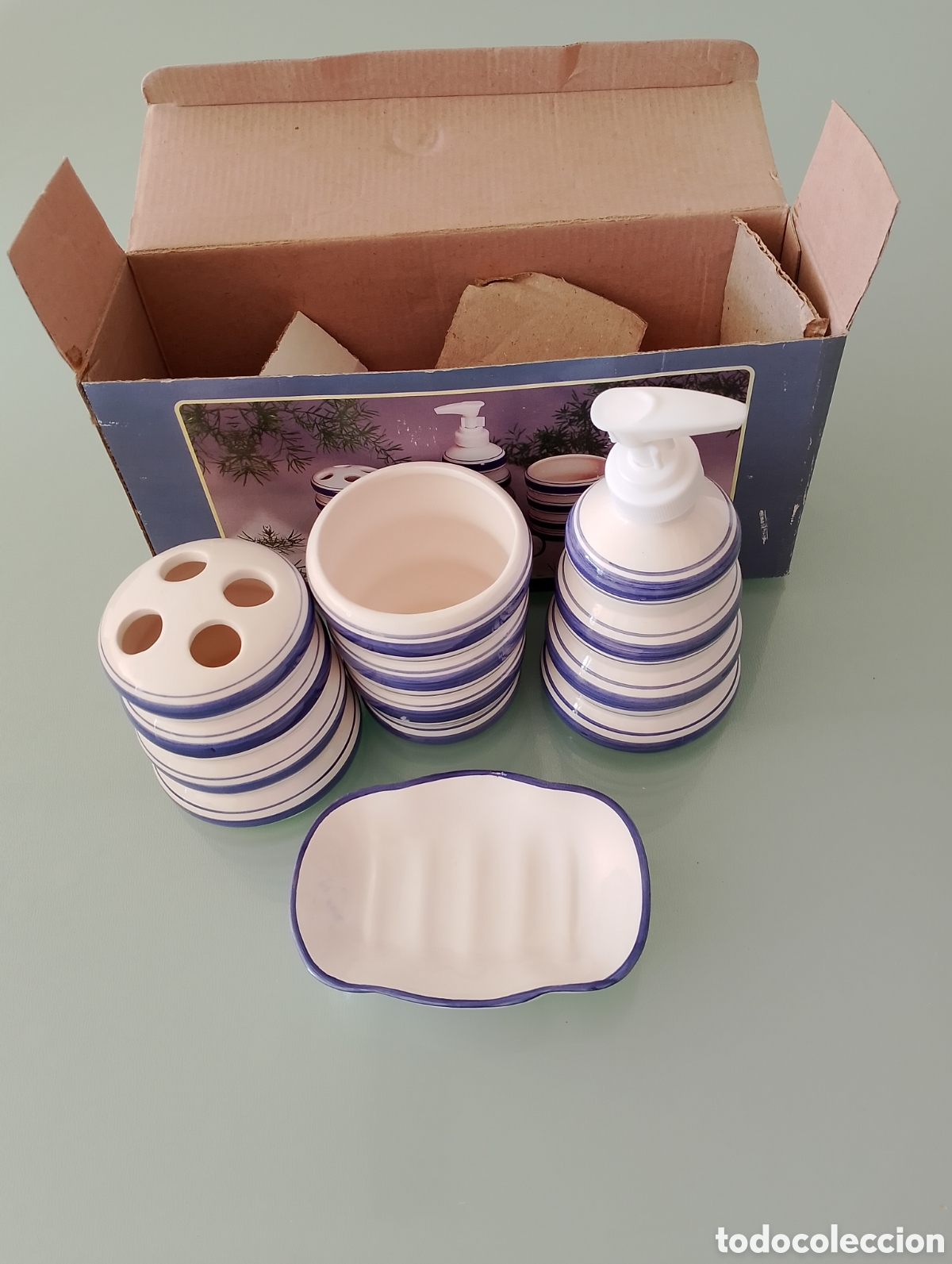 Vintage: Juego ba&ntilde;o cer&aacute;mica Vintage para Estrenar