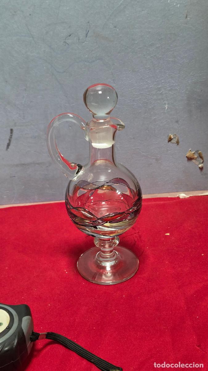 Vintage: botella de cristal antigua