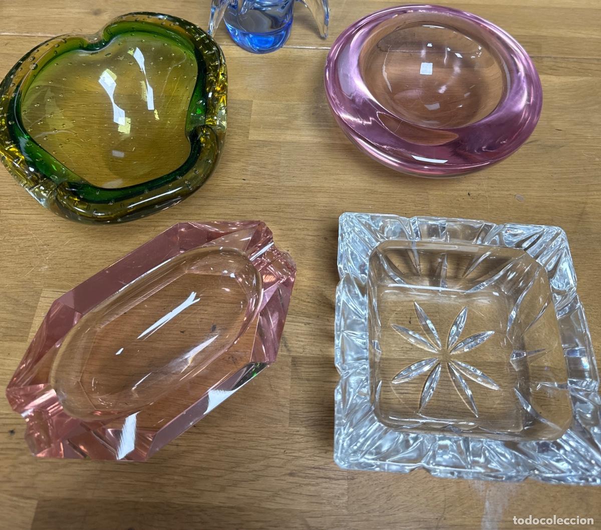 Vintage: ceniceros cristal de murano
