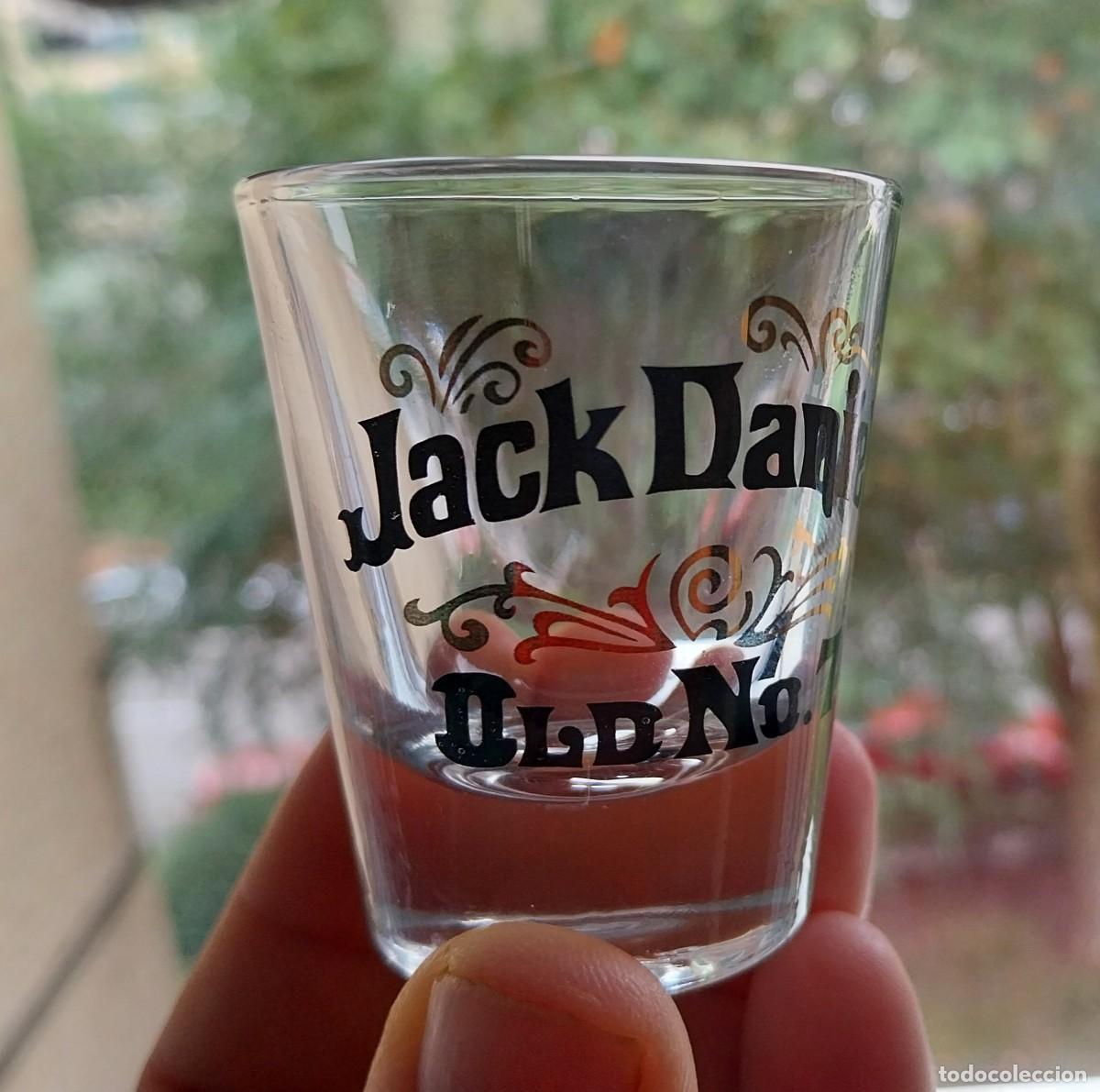 Vintage: Vasos de Chupito Jack Daniels Filigrana - Foto 3