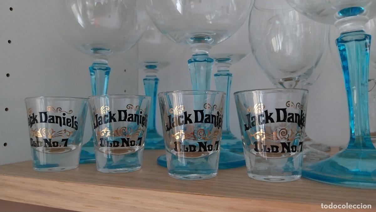 Vintage: Vasos de Chupito Jack Daniels Filigrana - Foto 5