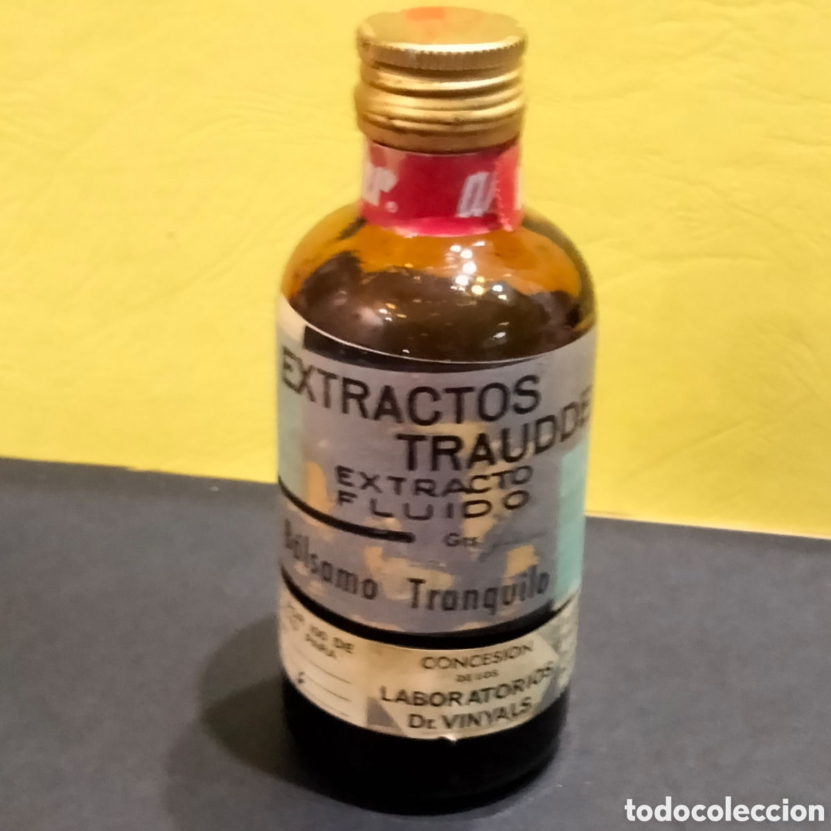 Vintage: Frascos de farmacia, B&aacute;lsamo tranquilo