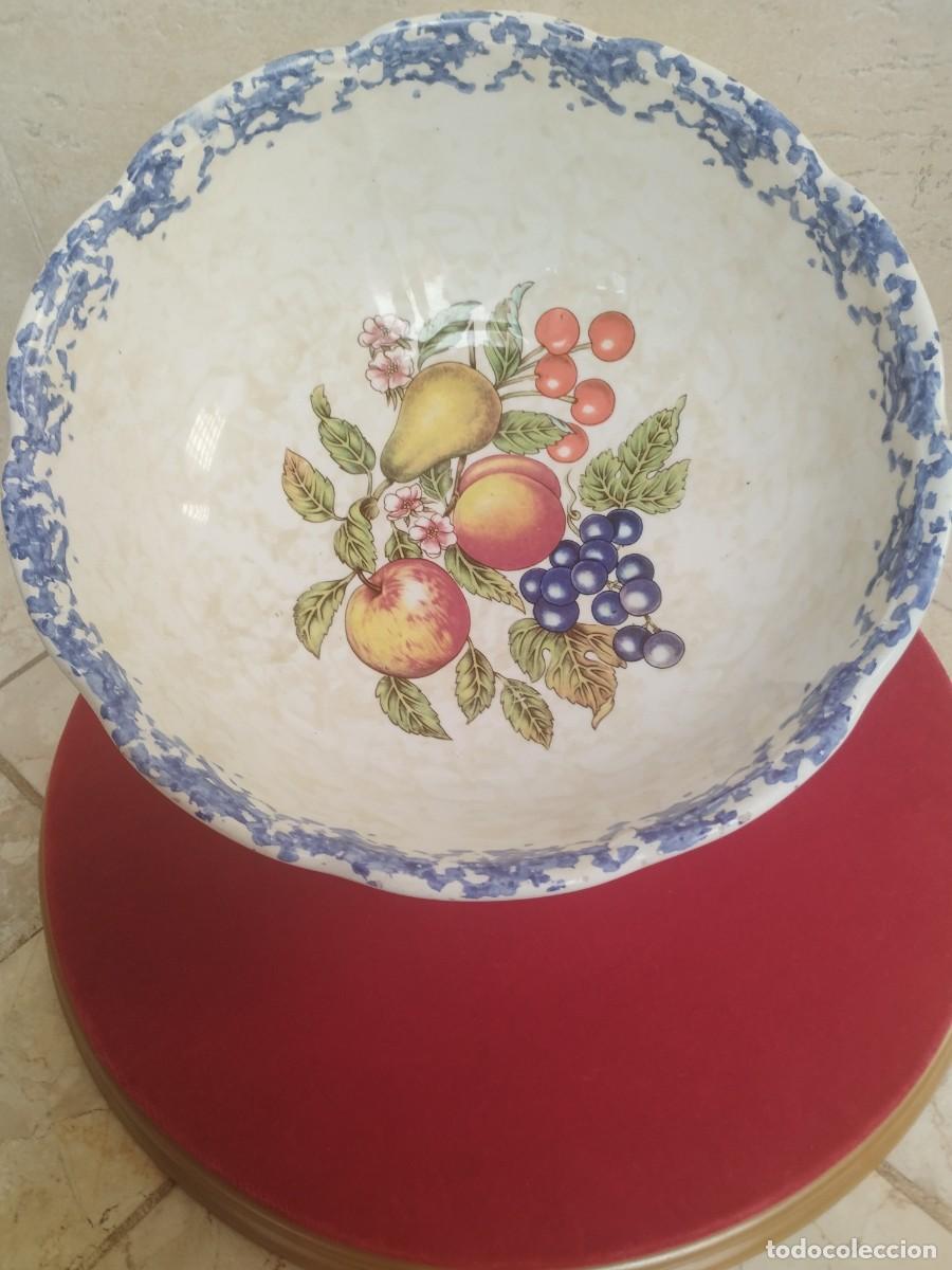 Vintage: CUENCO CERAMICA PINTADO