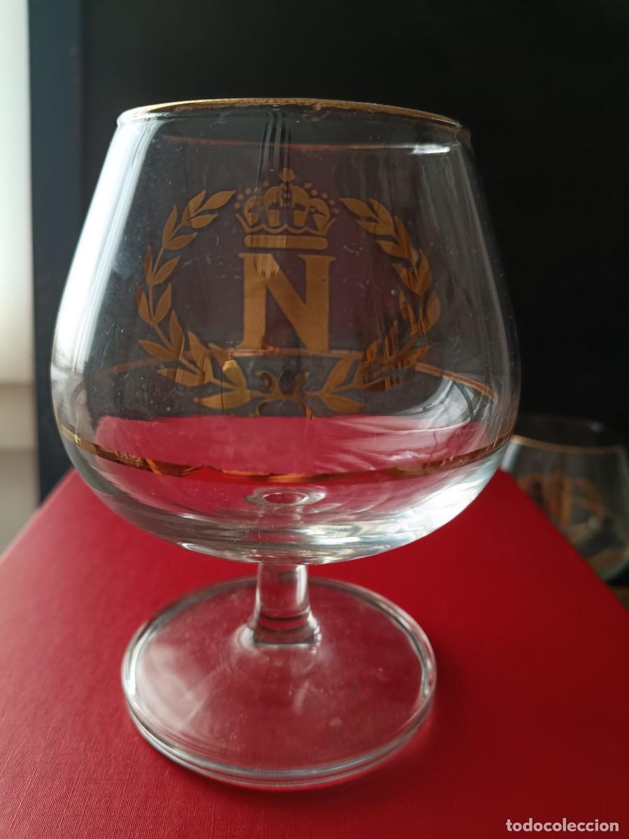 Vintage: 6 COPAS BRANDY NAPOLEON - Foto 2