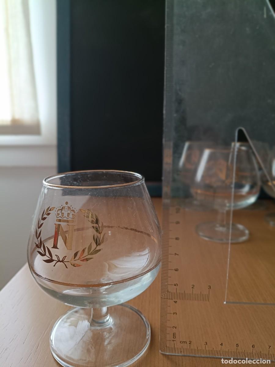 Vintage: 6 COPAS BRANDY NAPOLEON - Foto 3