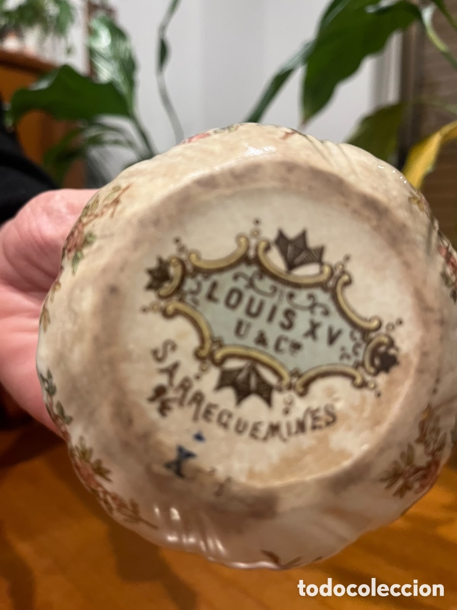Vintage: Jarra de leche de Sarreguemines - Foto 2