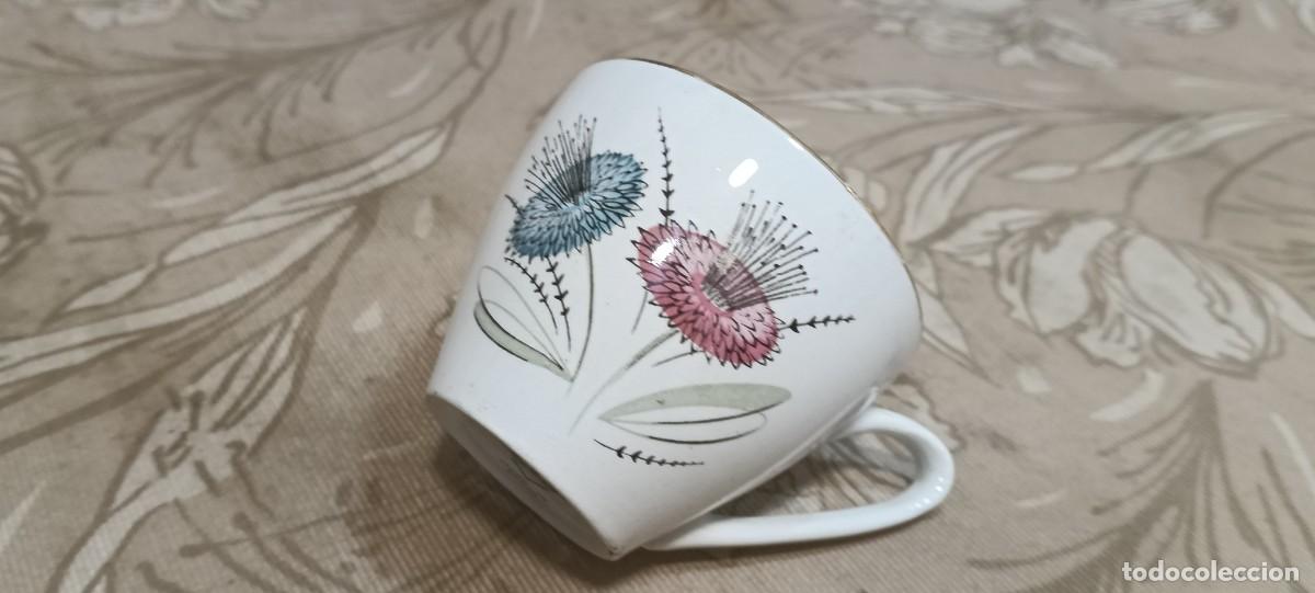 Vintage: TAZA DE CAFE VINTAGE PORCELANA ESPA&Ntilde;OLA - PORZELANIT V (A&Ntilde;OS 60-70)