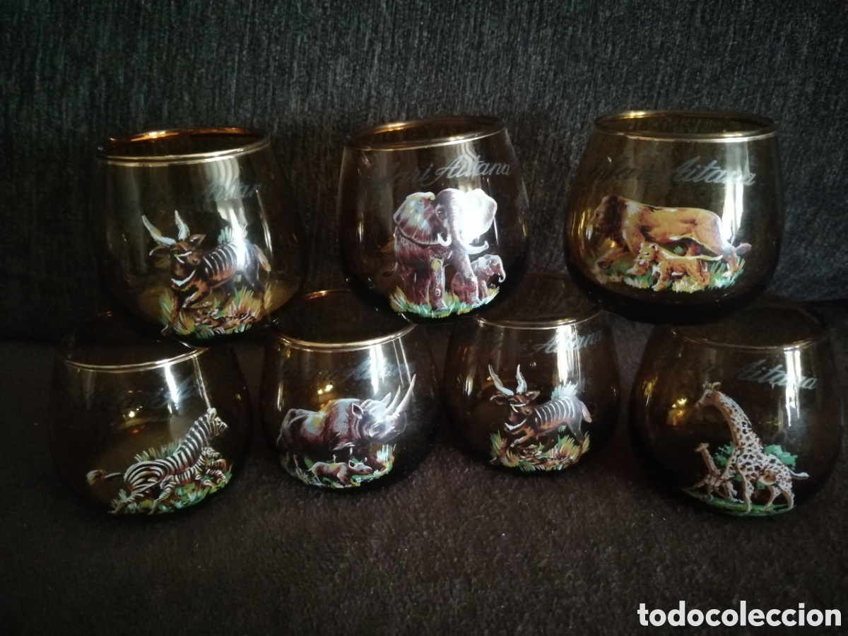 Vintage: Vasos Vintage Safari Aitana