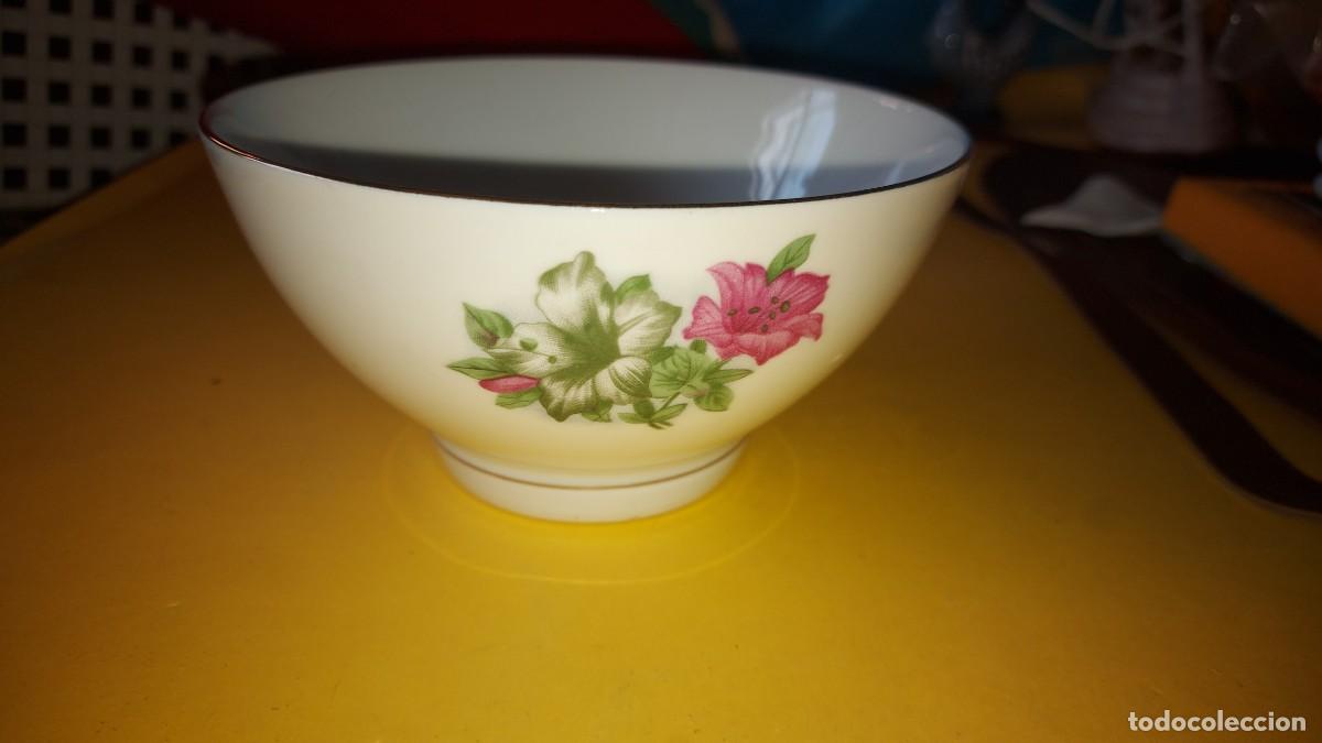 Vintage: Antiguo Taz&oacute;n bol de porcelana