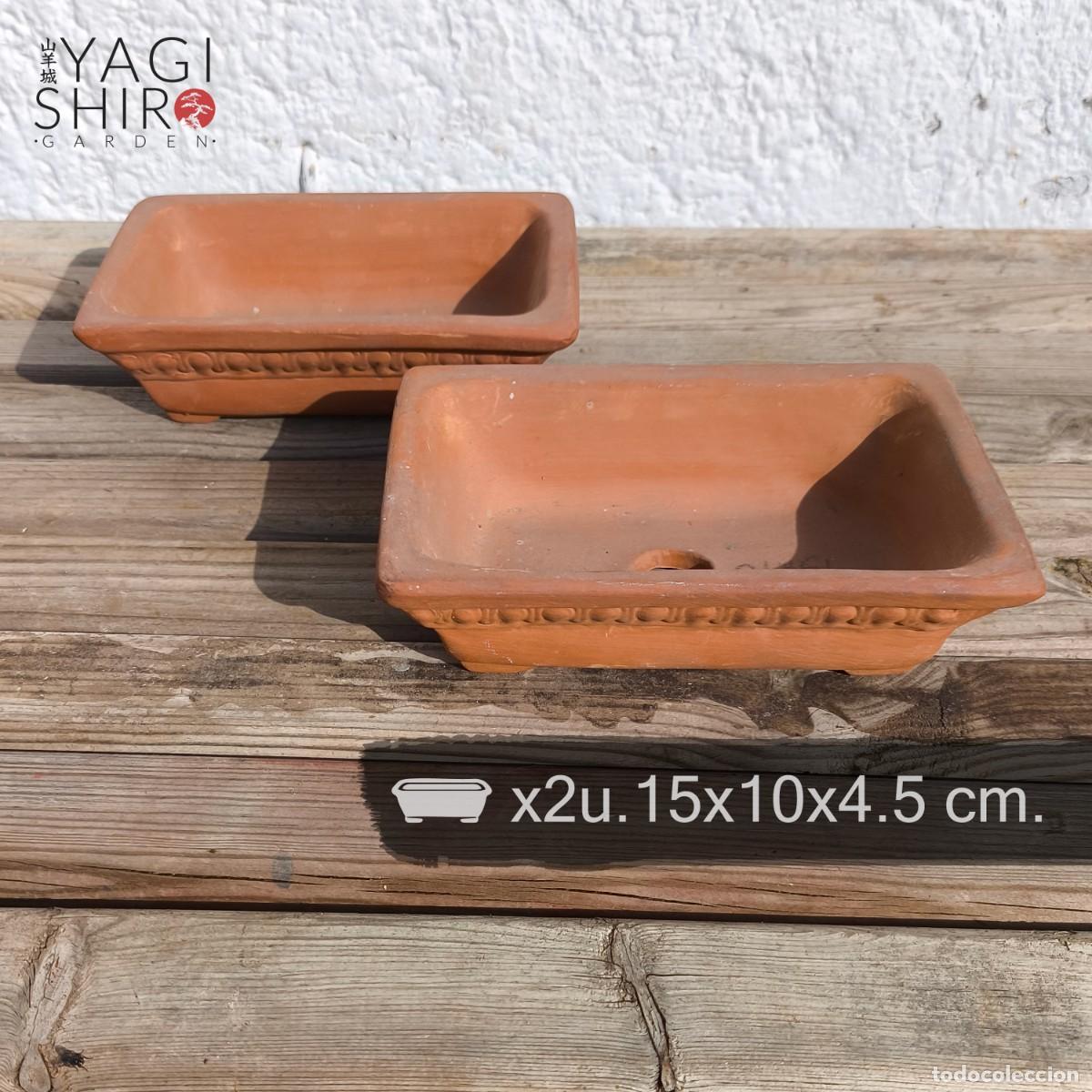Vintage: Lote 2 Macetas para Bons&aacute;i