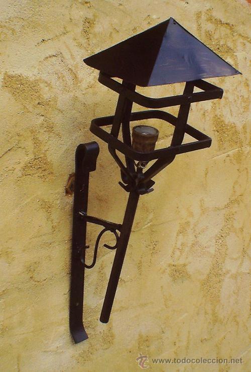 Vintage: aplique farol forja ,,,, apli365 - Foto 1