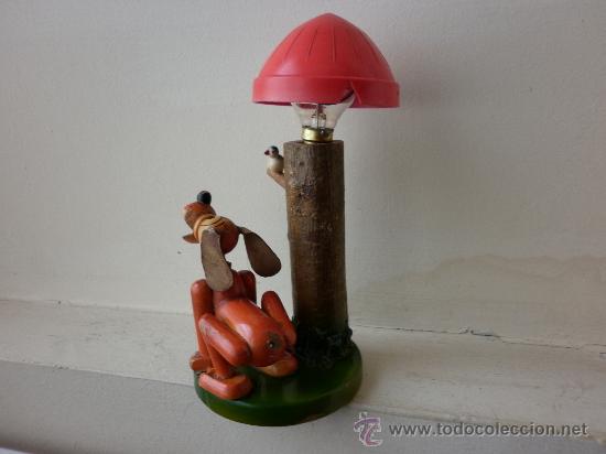 Vintage: CURIOSA LAMPARA DE PLUTO DE DISNEY DE 1956 - Foto 3