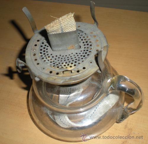 Vintage: CANDIL CRISTAL MECHA - Foto 2