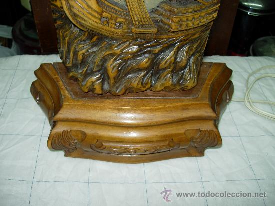 Vintage: Lampara de madera - Foto 12