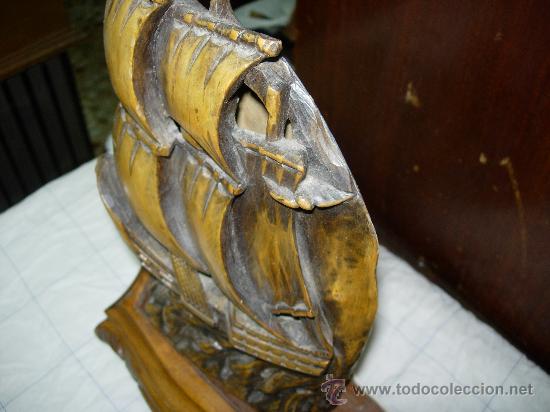 Vintage: Lampara de madera - Foto 11