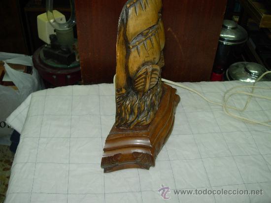 Vintage: Lampara de madera - Foto 9