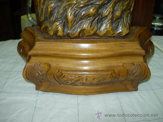 Vintage: Lampara de madera - Foto 5