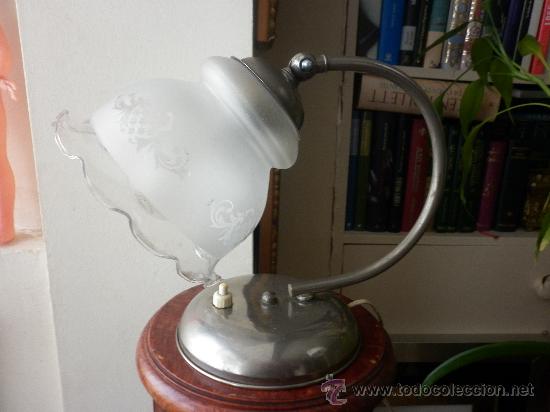 Vintage: ANTIGUA L&Aacute;MPARA TIPO FLEXO - Foto 4