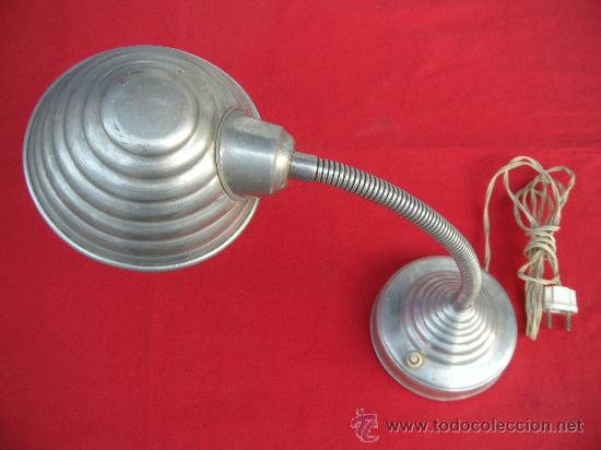 Vintage: L&Aacute;MPARA DE SOBREMESA FLEXO A&Ntilde;OS 60 - Foto 6