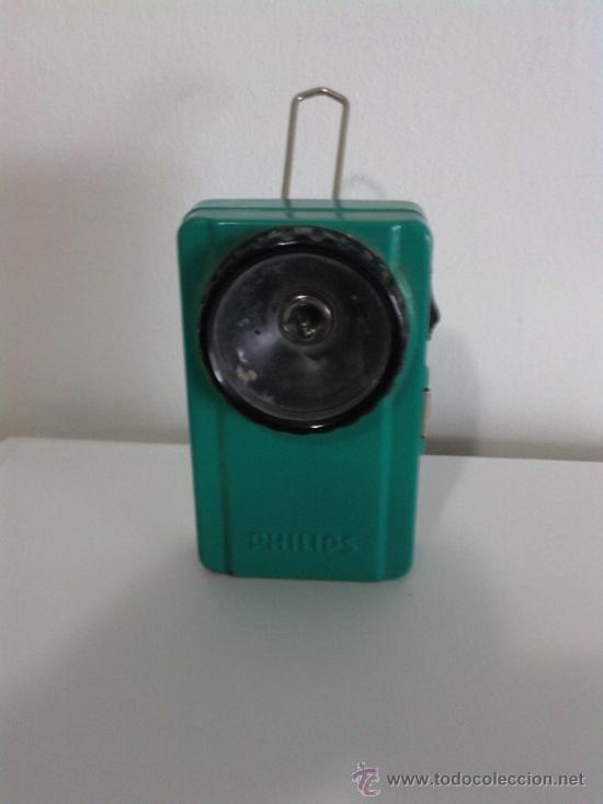 Vintage: Antigua linterna Philips funcionando - Foto 1