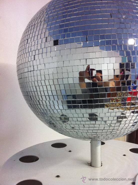 Vintage: bola de discoteca con luz - Foto 4