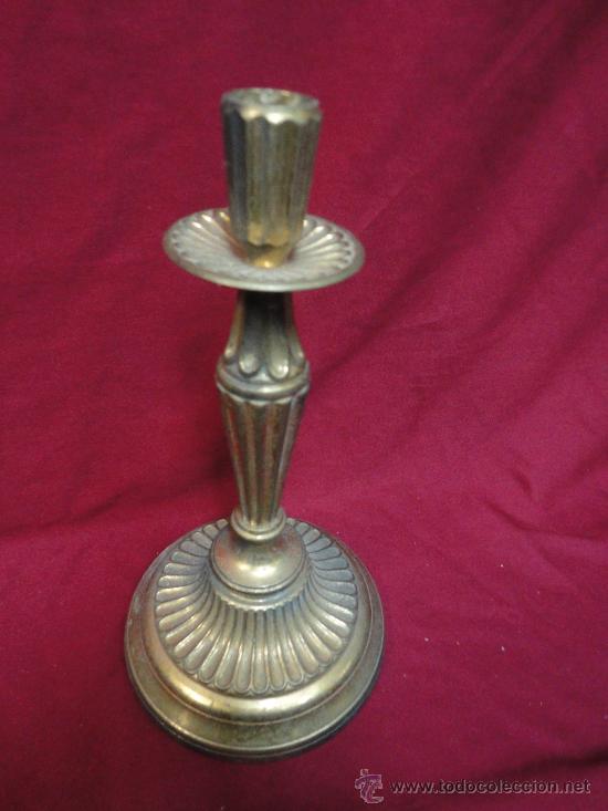 Vintage: CANDELABRO DE LATON - Foto 3
