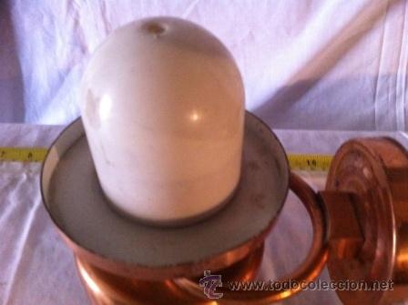 Vintage: farol cobre - Foto 3