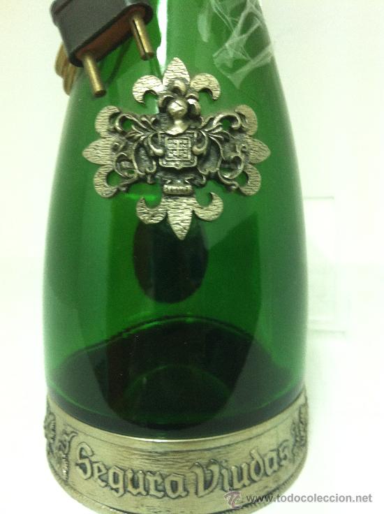 Vintage: L&aacute;mpara de botella superdivertida a&ntilde;os 60. - Foto 2
