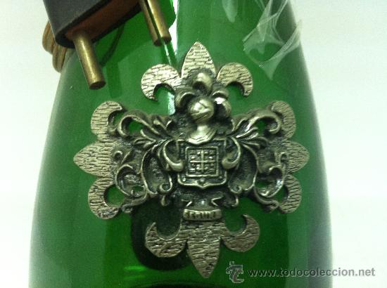 Vintage: L&aacute;mpara de botella superdivertida a&ntilde;os 60. - Foto 3