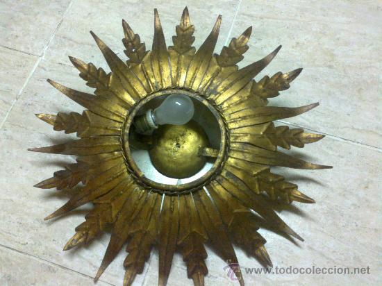 Vintage: LAMPARA AL ESTILO SOL - Foto 2