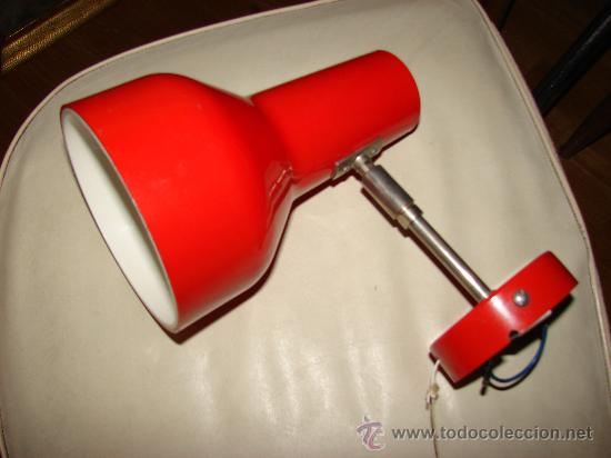 Vintage: APLIQUE ROJO. A&Ntilde;OS 70 - Foto 1