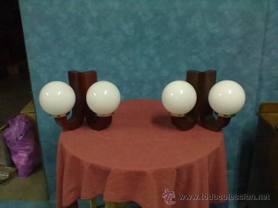 Vintage: PAREJA DE APLIQUES ART-DECO VINTAGE - Foto 1