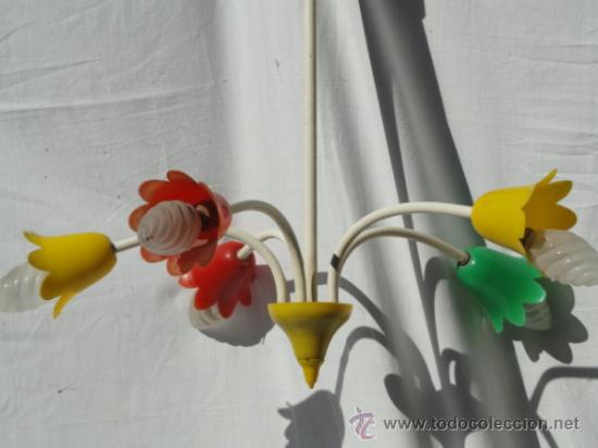 Vintage: DIVERTIDA L&Aacute;MPARA INFANTIL. - Foto 2