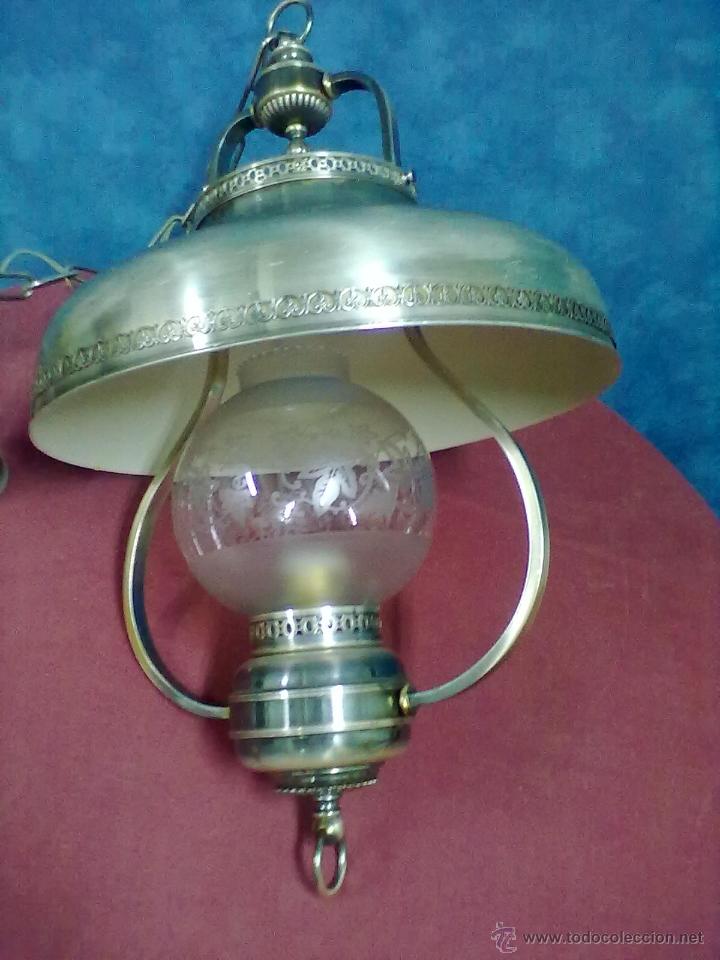 Vintage: LAMPARA FORMA QUINQUE - Foto 2