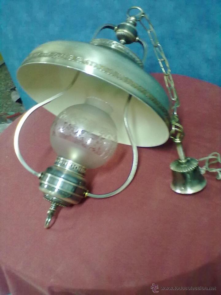 Vintage: LAMPARA FORMA QUINQUE - Foto 1