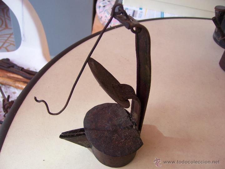 Vintage: farol muy antiguo, - Foto 1