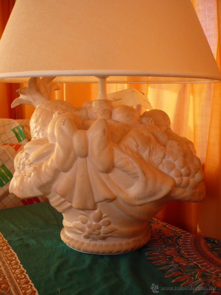 Vintage: Lampara de terracota - Foto 1