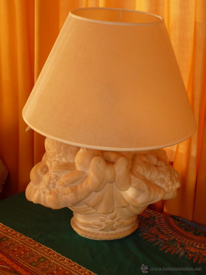 Vintage: Lampara de terracota - Foto 2