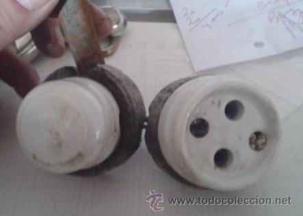 Vintage: Material el&eacute;ctrico de cer&aacute;mica - Foto 2