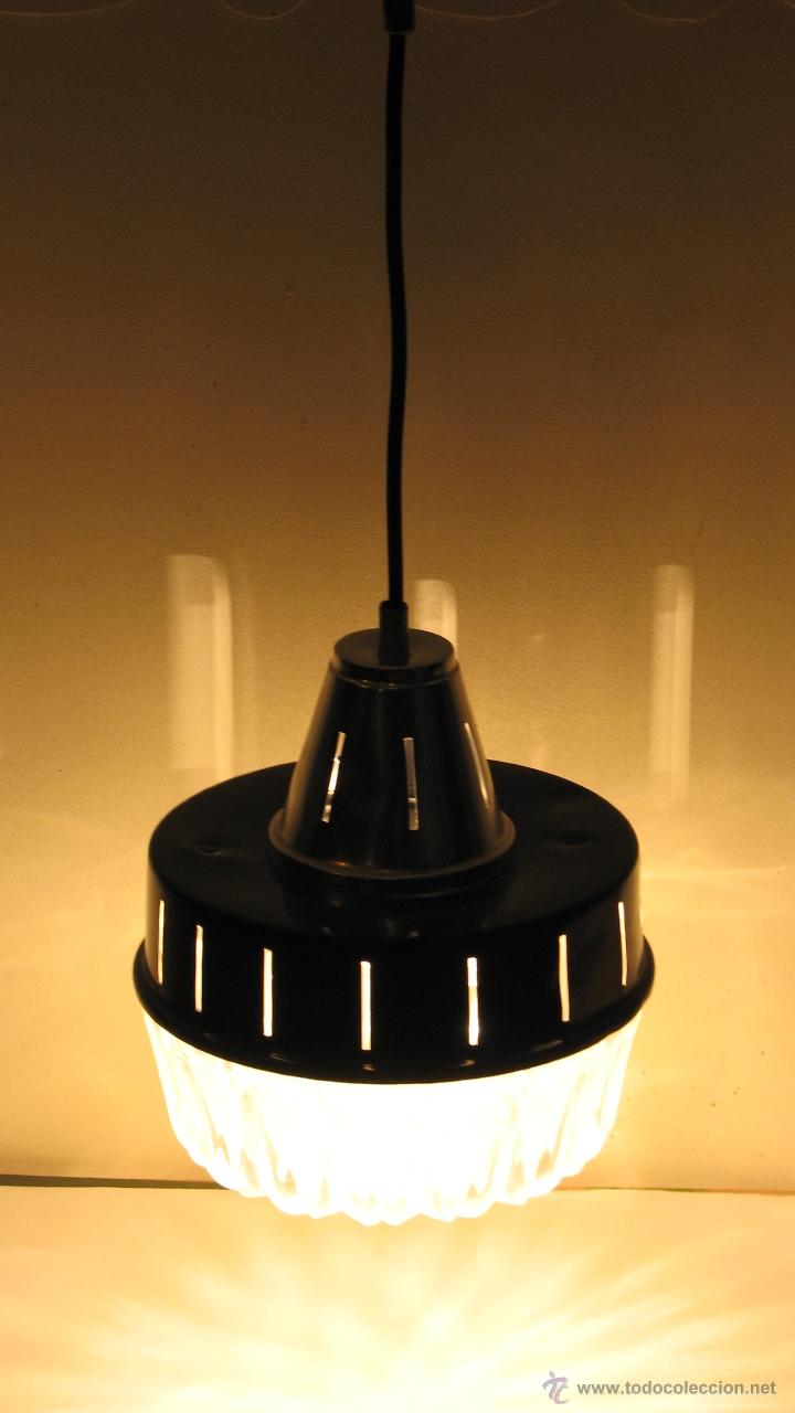 Vintage: L&Aacute;MPARA DE TECHO EN ALUMINIO - Foto 1