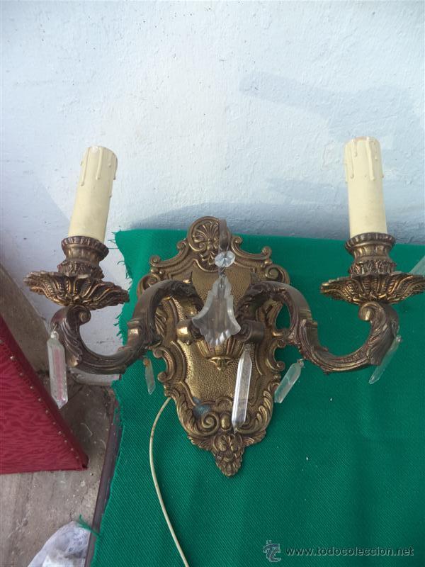 Vintage: aplique de bronce macizo - Foto 1