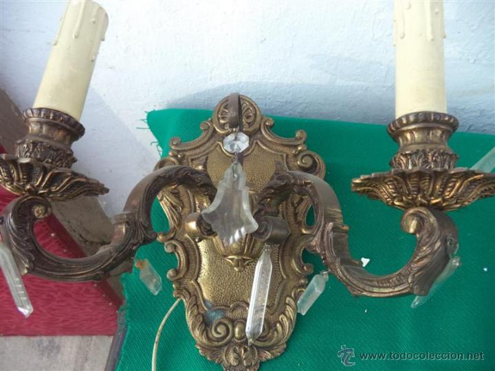 Vintage: aplique de bronce macizo - Foto 2