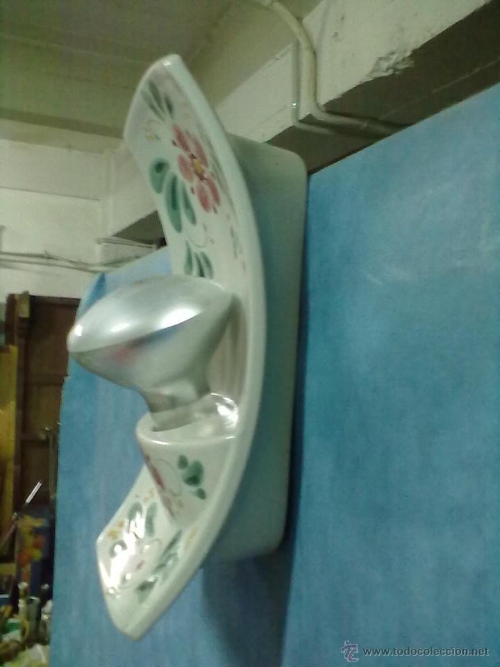 Vintage: APLIQUE CERAMICA UNA LUZ - Foto 2