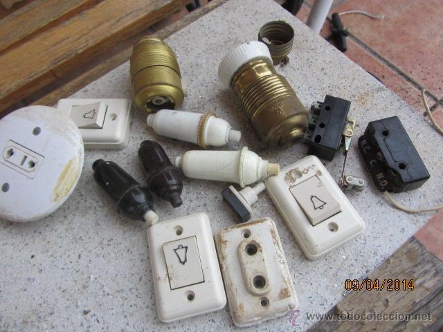 Vintage: lote diverso material electrico - Foto 2