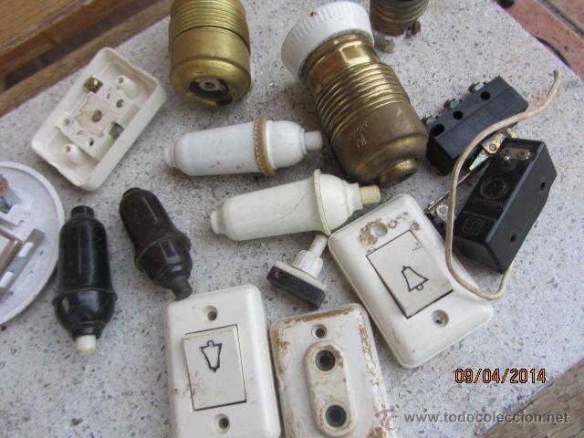 Vintage: lote diverso material electrico - Foto 3