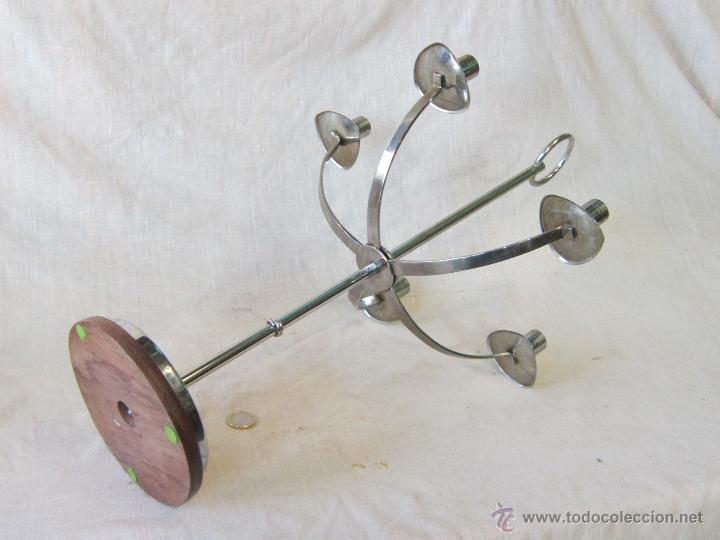 Vintage: CANDELABRO EN ACERO INOXIDABLE - Foto 3