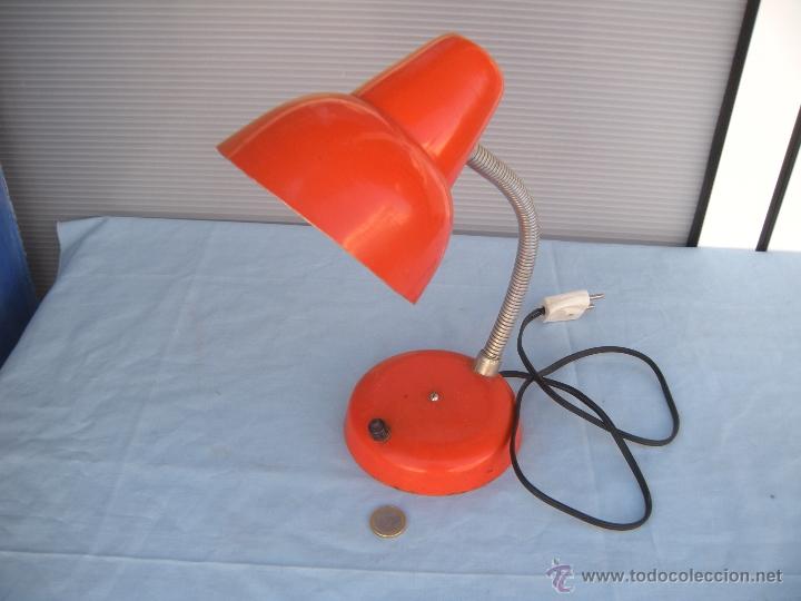 Vintage: L&Aacute;MPARA FLEXO DE SOBREMESA. RETRO - Foto 4