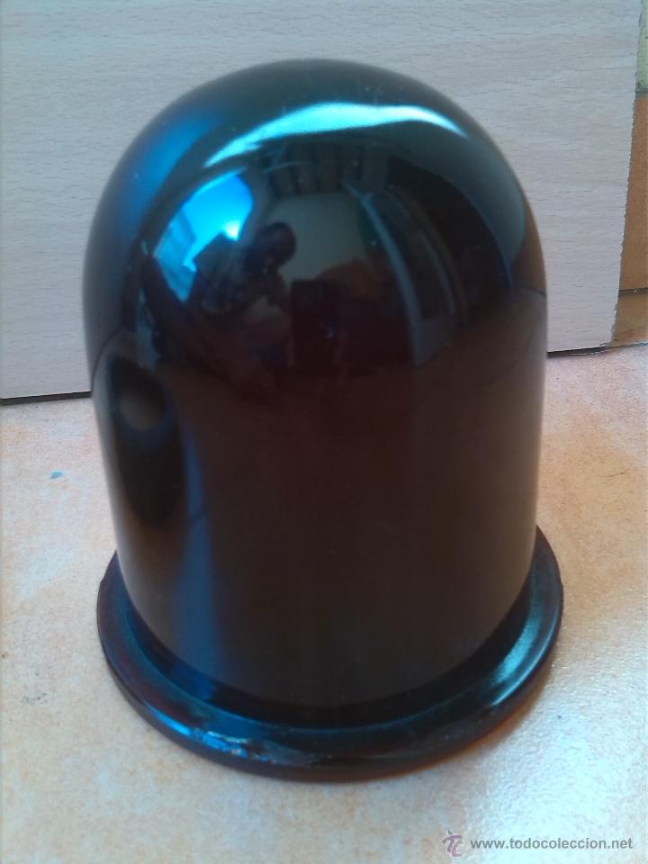 Vintage: lampara foco cristal rojo - Foto 2