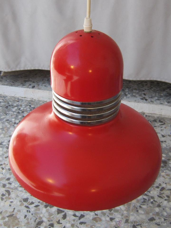 Vintage: LAMPARA DE TECHO EN METAL - Foto 6
